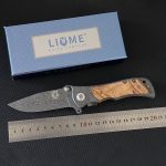 The Official Site for Authentic Liome 339  Folding Knife Damascus Outdoor Portable Pocket Camping Military Knives For Sale - Image 4