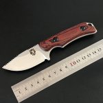 Buy the world's best Wooden Handle Liome 15017 Fixed Blade Knife Camping Tactical Hunting Straight Knives Cheap - Image 3