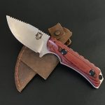 Buy the world's best Wooden Handle Liome 15017 Fixed Blade Knife Camping Tactical Hunting Straight Knives Cheap - Image 2