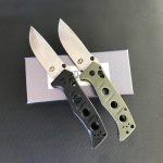 Buy all your favorite G10 Handle Liome 273 Folding Knife Stone Washing Blade Outdoor Camping Survival Pocket Knives on Sale - Image 3