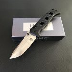 Buy all your favorite G10 Handle Liome 273 Folding Knife Stone Washing Blade Outdoor Camping Survival Pocket Knives on Sale - Image 7