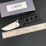 Buy all your favorite G10 Handle Liome 273 Folding Knife Stone Washing Blade Outdoor Camping Survival Pocket Knives on Sale - Image 8