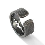 Buy Cheap Venom Pure Handmade Mens Silver Plated Brass Adjustable Ring Punk Biker Jewelry Online Hot Sale - Image 2