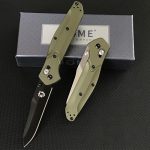 A place for all your needs to buy Outdoor Liome 940 Folding Knife Aluminum Handle Camping Saber Safety Defense Pocket Knives Supply - Image 2