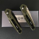 A place for all your needs to buy Outdoor Liome 940 Folding Knife Aluminum Handle Camping Saber Safety Defense Pocket Knives Supply - Image 6