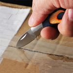 Sports gear for Keychain Knife Portable Wood Handle Folding Knives Sale - Image 5