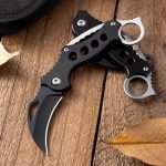 Buy Cheap Outdoor Small Claw Knife Survival Folding Knives Safety Defense Pocket Portable EDC Tool Online now - Image 2