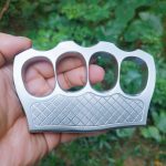 We offer the lowest prices on Solid 304 Stainless Steel Knuckle Duster Boxing Self Defense Four Finger Buckle Window Breaker Outdoor Camping EDC Tool Online Sale - Image 3