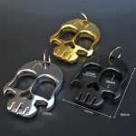 The Official Online Store of Thickened Skull Knuckle Duster Two Finger Boxing Defense Boxing Buckle Multi-function Bottle Opener For Discount - Image 3