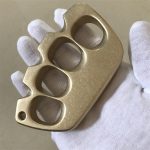 The largest online retailer of Big Finger Hole Stonewashed Brass Knuckle Dusters Discount - Image 7
