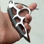 Cheap Solid Steel Single Finger Knuckle Duster Boxing Self Defense Buckle Window Breaker Outdoor EDC Tool Fashion - Image 12
