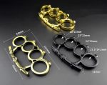 Official store of the Creative Personalized Knuckle Duster Boxing Four Finger Buckle Defense Window Breaker Outdoor EDC Tool Sale - Image 3