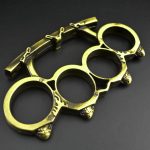 Official store of the Creative Personalized Knuckle Duster Boxing Four Finger Buckle Defense Window Breaker Outdoor EDC Tool Sale - Image 2