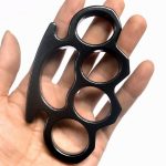 Sports gear for Multicolor Solid Brass Knuckle Duster Boxing Four Finger Buckle Defense Window Breaker Outdoor EDC Tool For Discount - Image 10