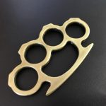Sports gear for Multicolor Solid Brass Knuckle Duster Boxing Four Finger Buckle Defense Window Breaker Outdoor EDC Tool For Discount - Image 5