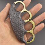 The Official Online Store for Clip Brass Knuckle Duster Boxing Defense Window Breaker Four Finger Buckle Combat Fighting EDC Tool Supply - Image 3