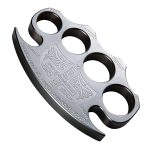 Get the latest 2024 New CNC Process Full Stainless Steel Constantine Holy Spiritus Brass Knuckles Paper Weight Sale