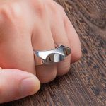 Get Your Favorite 2023 New Full 304 Stainless Steel EDC Knuckle Single Finger Cheap - Image 4