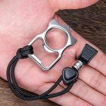 Get Your Favorite 2023 New Full 304 Stainless Steel EDC Knuckle Single Finger Cheap - Image 3