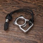 Get Your Favorite 2023 New Full 304 Stainless Steel EDC Knuckle Single Finger Cheap - Image 5
