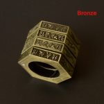 Purchase Collapsible Flexible Brass Knuckle Duster Boxing Four Finger Buckle Defense Window Breaker Outdoor EDC Tool Cheap - Image 14