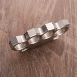 Authentic 2025 New Classic Stainless Steel 4 Finger Metal Knuckles Online - Image 3