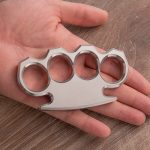 Authentic 2025 New Classic Stainless Steel 4 Finger Metal Knuckles Online - Image 6