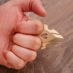 Shop professional 2025 New Argus Full Brass Self Defense Push Dagger Knuckles For Cheap - Image 3