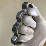 Buyers: Shop GODEDC Classic Stonewashed Steel Knuckle Dusters Online now - Image 9