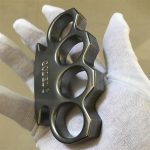 Buyers: Shop GODEDC Classic Stonewashed Steel Knuckle Dusters Online now - Image 4