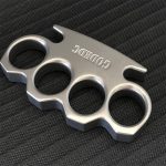 Buyers: Shop GODEDC Classic Stonewashed Steel Knuckle Dusters Online now