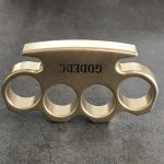 We are the best place to shop GODEDC Classic Stonewashed Brass Knuckle Duster on Sale