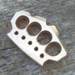 Clearance 2023 New Brass Self Defense Knuckles Four Finger Sale
