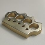 Clearance 2023 New Brass Self Defense Knuckles Four Finger Sale - Image 4