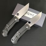 Where do you shop D2 Blade Folding Knife Titanium Handle Outdoor Tactical Knives Online now - Image 8