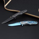 Get the newest Beautiful Mermaid Folding Knife Self-defense Tactics Pocket Knives Online now - Image 2