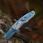 Get the newest Beautiful Mermaid Folding Knife Self-defense Tactics Pocket Knives Online now