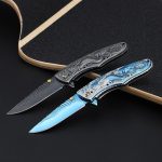 Get the newest Beautiful Mermaid Folding Knife Self-defense Tactics Pocket Knives Online now - Image 7