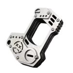 Get your sporting goods of Laminated Steel Knuckle Duster Window Breaker Protective Gear Online now