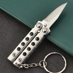 Get your wholesale Keychain Training Knife Portable Folding Practice Knives For Discount - Image 3