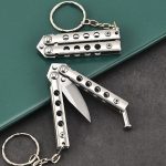 Get your wholesale Keychain Training Knife Portable Folding Practice Knives For Discount