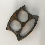 The place to buy Monkey Face - Brass Knuckle Duster Boxing Two Finger Buckle Self Defense Window Breaker Outdoor Portable EDC Tools Sale - Image 2