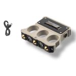 Leaking out of your Multi-functional Knuckle Duster Self-defense Flashlight EDC Tool Fashion - Image 7