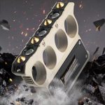 Leaking out of your Multi-functional Knuckle Duster Self-defense Flashlight EDC Tool Fashion - Image 8