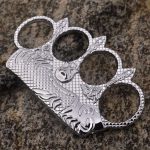 The Official Store of Sea King-Brass Knuckle Duster Boxing Four Finger Buckle Self Defense Window Breaker Outdoor EDC Tool For Cheap - Image 8