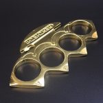 Get the latest Big Finger Hole Brass Knuckle Duster Boxing Four Finger Buckle Defense Window Breaker EDC Tool Sale - Image 8