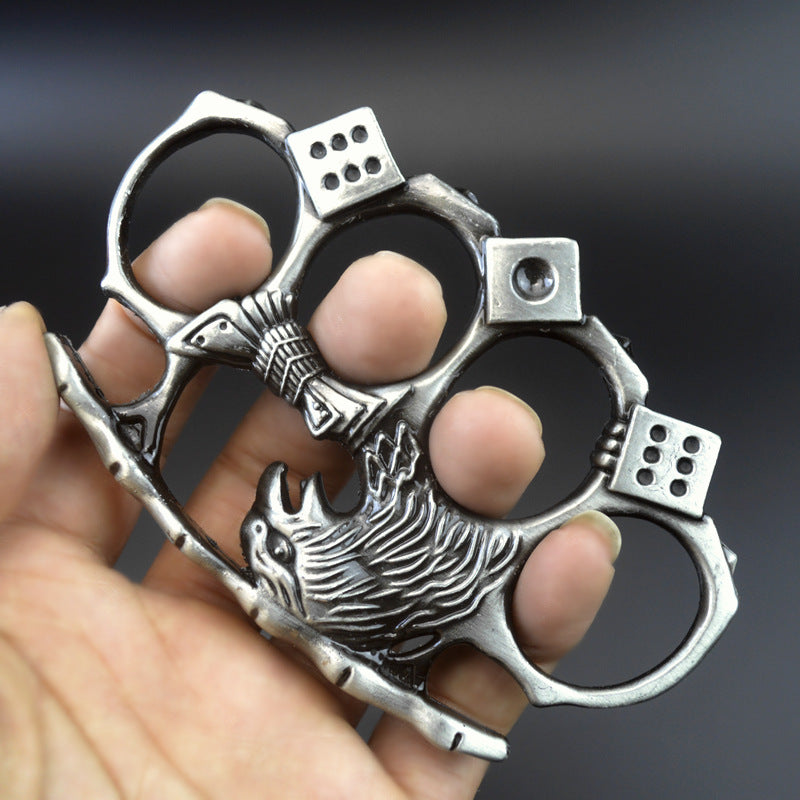 O1CN01bBtcK71CavW2Gs6Qz__2212435160098-0-cib Find your new favorite Eagle-Brass Knuckle Duster Boxing Four-finger Buckle Self-defense Window Breaker Outdoor Portable EDC Tool Online Hot Sale - Image 1