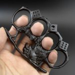 Find your new favorite Eagle-Brass Knuckle Duster Boxing Four-finger Buckle Self-defense Window Breaker Outdoor Portable EDC Tool Online Hot Sale - Image 5