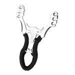 Shop without worry for Sturdy Alloy Slingshot with String Bullhead Metal Bracket Online Hot Sale - Image 6
