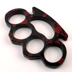 It's not easy being a fan to buy Stripe - Knuckle Duster Boxing Four Finger Buckle Defense Window Breaker Outdoor EDC Tool Cheap - Image 5